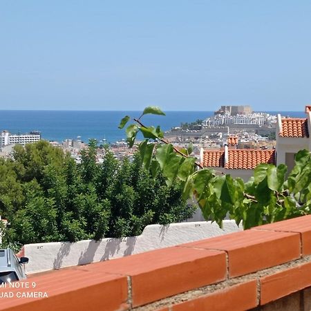 Charmant appartement avec vue sur le château de Peniscola Peníscola Exterior foto