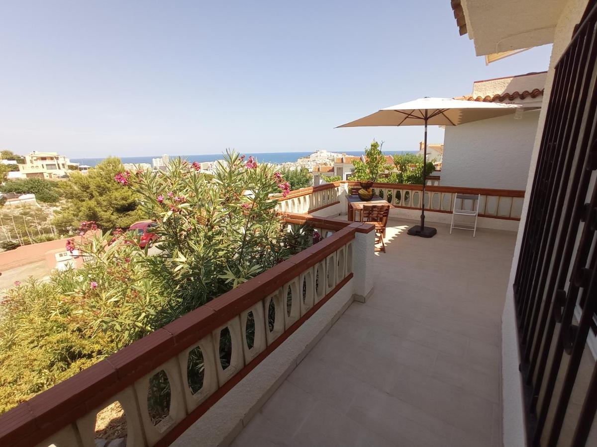 Charmant appartement avec vue sur le château de Peniscola Peníscola Exterior foto